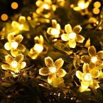 ریسه ال ای دی طرح شکوفه طول 3 متر