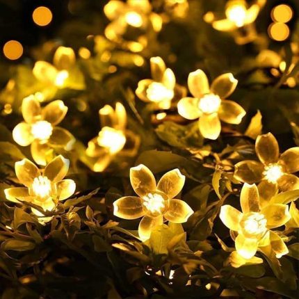 ریسه ال ای دی طرح شکوفه طول 3 متر